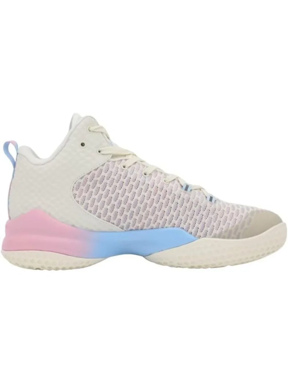Men's Taichi Beige Lou Williams Streetball Outdoor Breathable Basketball Shoes